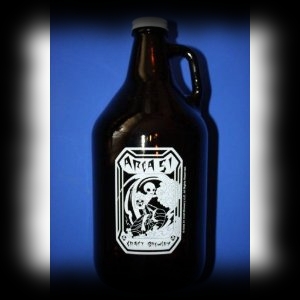 Area 51 Alien Bottle Beer Growler For Sale