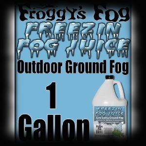 Deluxe FX Ground Fog Juice for Halloween Displays