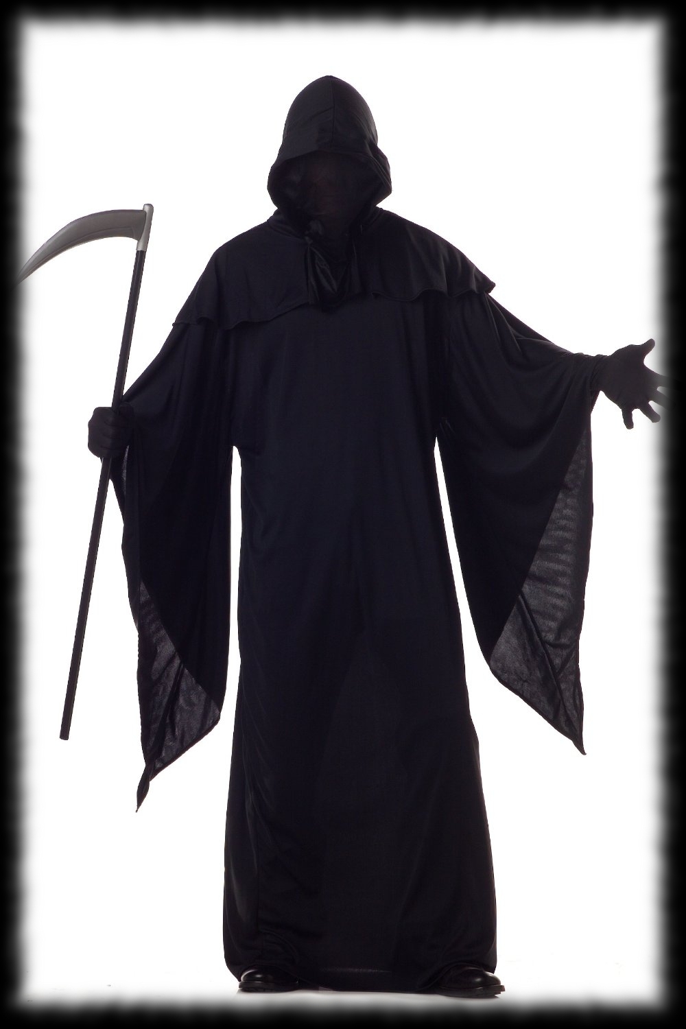 Black Out Grim Reaper Halloween Costume Idea