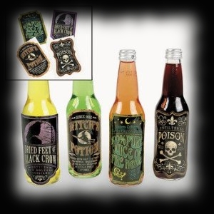 Beer Bottle Halloween Lable Stickers For Sale