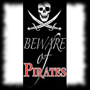 Party Ideas for Halloween Pirate Door Cover Decoration
