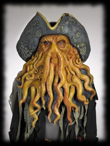 Pirates of the Carribean Davy Jones' Halloween Mask