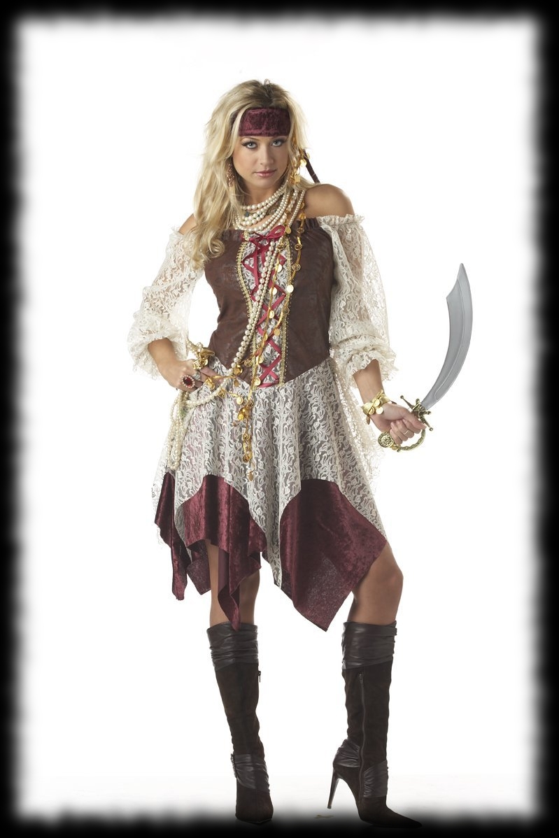 Buccaneer Pirate Woman's Halloween Costume For Sale