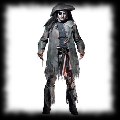 Pirate Ghost Halloween Costume For Sale