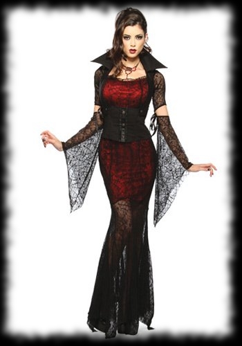 Lady's Halloween Vampire Costume Idea