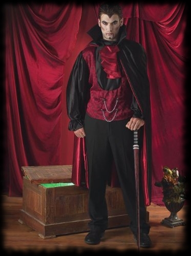Deluxe Victorian Vampire Halloween Costume For Sale