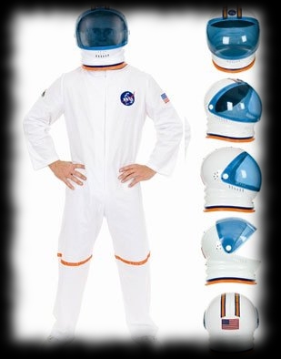Alien Themed Halloween Costume Adult Astronaut Costume