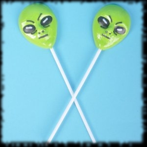 Alien Lollipop Halloween Candy Ideas