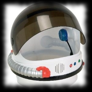 Astronaut Halloween Costume Working Helmet