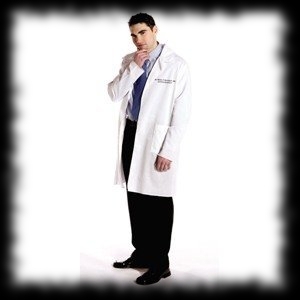 Dr. Lab Coat Costume Military Doctor Lab Coat