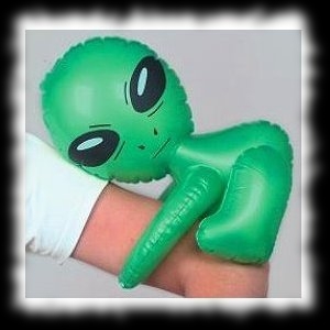 Inflatable Alien Baby Hugger