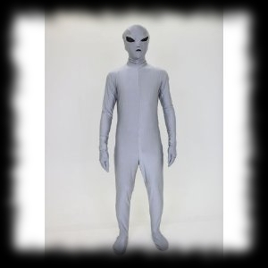 Invisible Grey Alien Costume Ideas for Halloween Parties