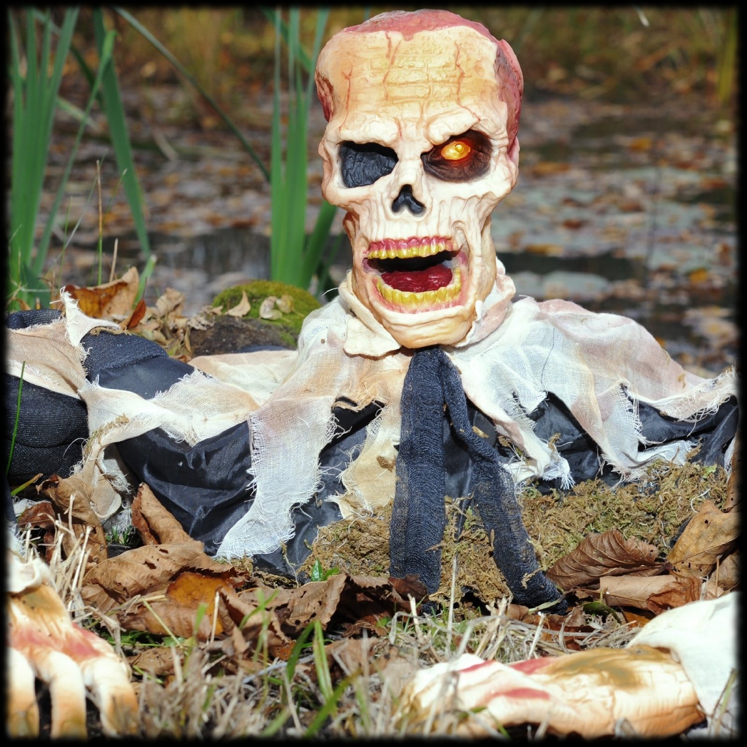 Animated Halloween Decoration Props Ground Breaking Corpse