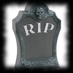 Deluxe Animated Tombstone Grave Marker For Sale