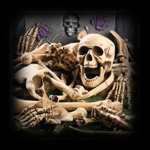 Bag of Bones Skeleton Halloween Decoration Ideas