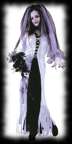 Graveyard Skeleton Bride Halloween Costume For Sale
