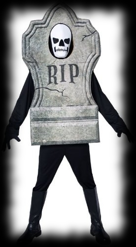 Gravestone RIP Tombstone Halloween Costume For Sale