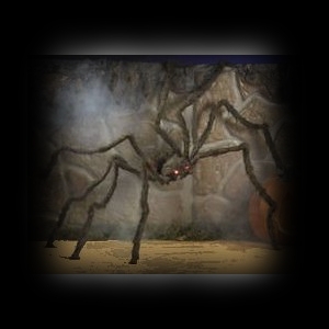 Giant Lawn Spider for your Graveyard Halloween Party