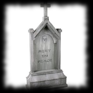 Deluxe Hollywood FX Realistic Graveyard Tombstone