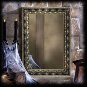 Animated Magic Mirror Interacts with your Halloween Party Guests