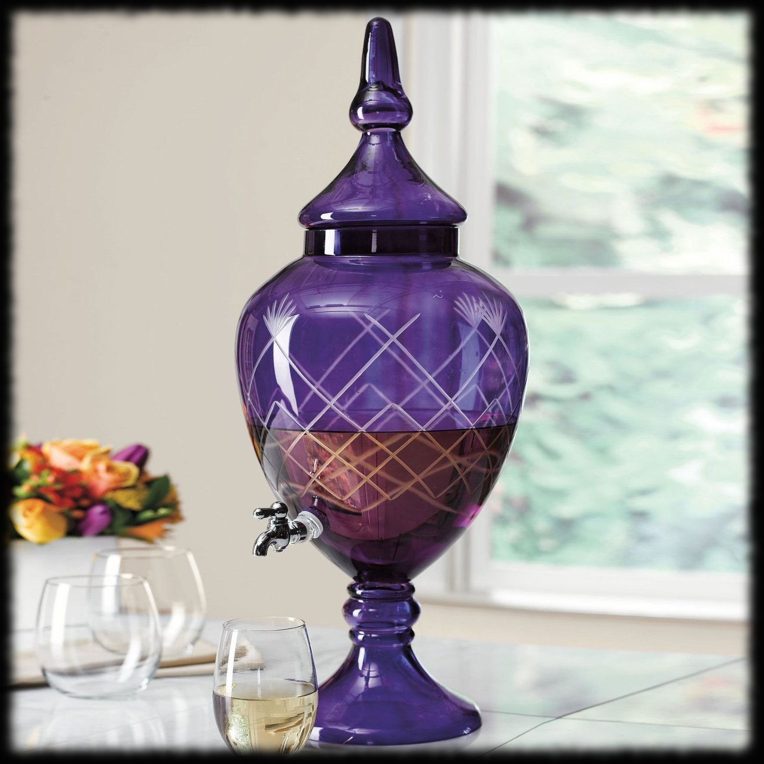 Fancy Gothic Halloween Party Drink Dispenser For Sale