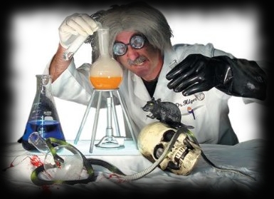 Mad Scientist Haunted House Monster Theme