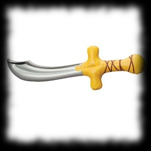 Inflatable Pirate Sword Costume Accessory and Party Prop Idea