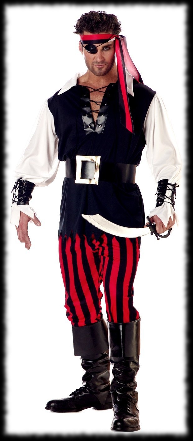 Mens Pirate Halloween Costume Idea