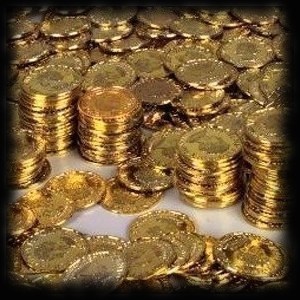 Halloween Theme Party Ideas Plastic Pirate Coins For Sale