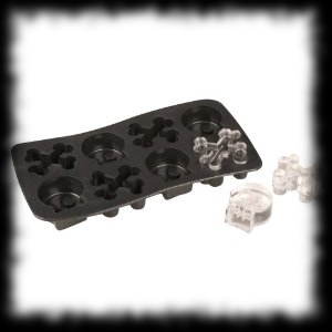Skull and Crossbone Pirate Ice Tray Maker Mold For Sale