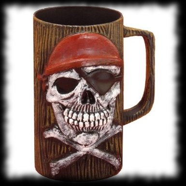 Pirate Mug Halloween Party Ideas Drinking Cups