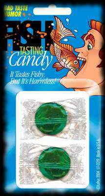 Joke fish candy for sale Halloween trick ideas