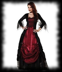 Halloween Vampiress Costume Lady Vampire
