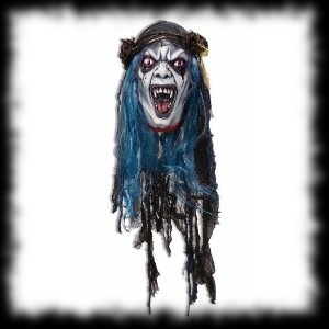 Gypsy Vampire Severed Head Halloween Prop Idea