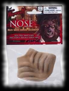 Instant Werewolf Nose Halloween Costume Accessory Idea
