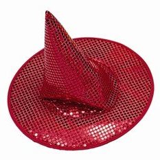 Red Sequined Witch Hat Wizard of Oz Costume Idea