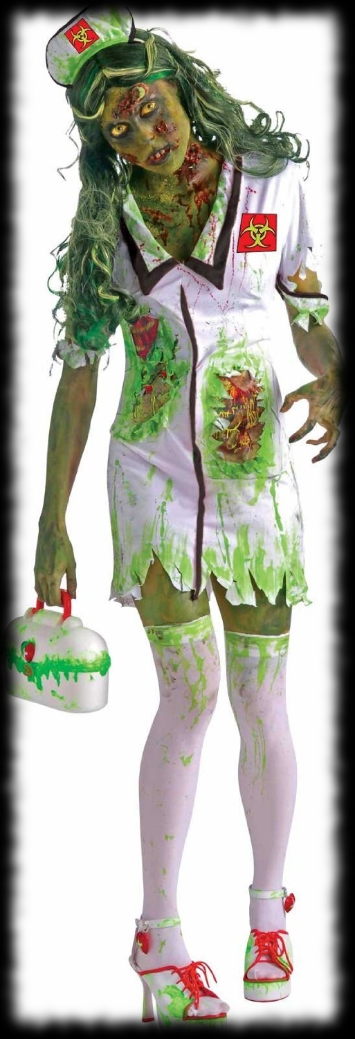 Party Ideas For Halloween Sexy Zombie Nurse Costume